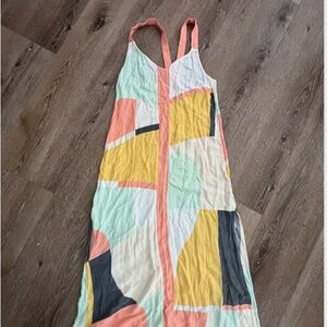 O'Neill Dress XS Colorblock Geometric
